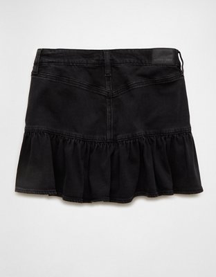 AE High-Waisted Ruffle Mini Skirt
