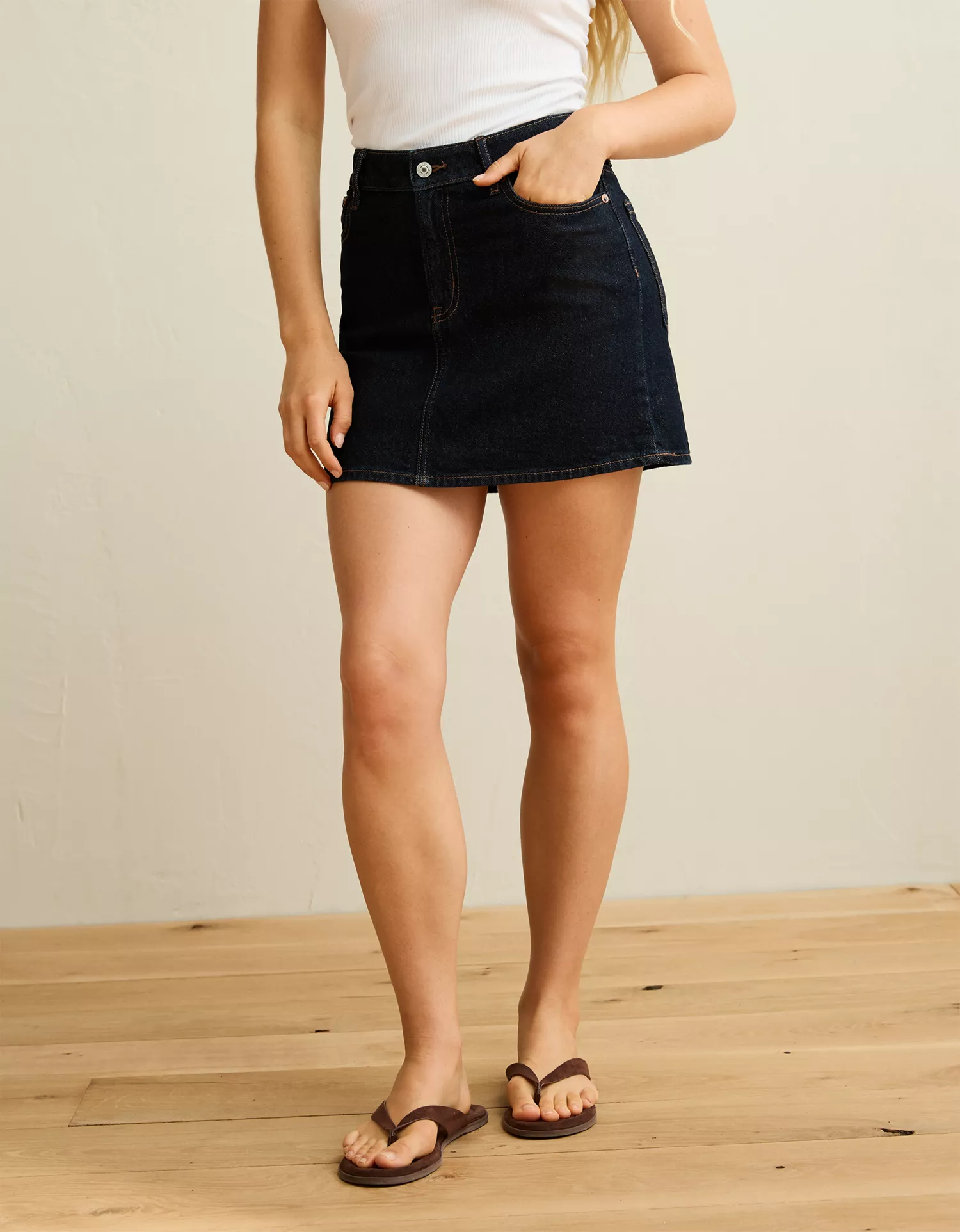 AE Stretch High-Waisted Perfect Mini Skirt - thumbnail 5