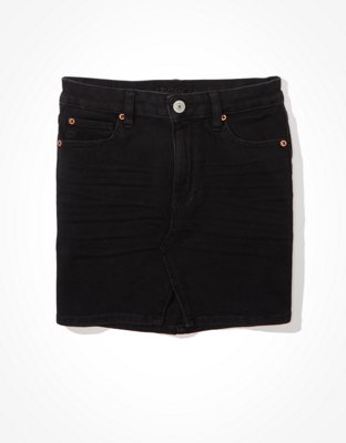 Женские юбки American Eagle AE High-Waisted Denim Mini Skirt — фото 3