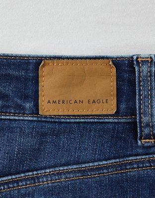 AE Ne(x)t Level High-Waisted Denim Mini Skirt