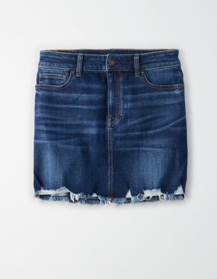 AE Ne(x)t Level High-Waisted Denim Mini Skirt