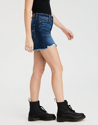 AE Ne(x)t Level High-Waisted Denim Mini Skirt