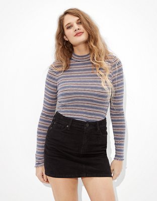 AE High-Waisted Corduroy Mini Skirt