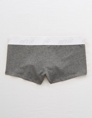Aerie Cotton Logo Boyshort Underwear