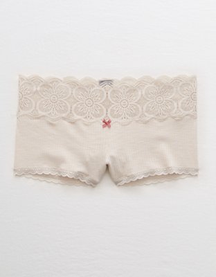 Aerie Ribbed Boyshort Underwear