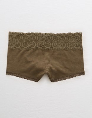 Aerie Ribbed Boyshort Underwear
