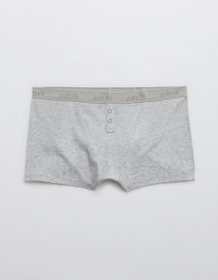 Aerie Mesh Logo Boyshort Underwear