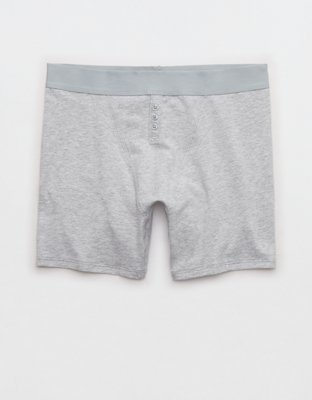 Boys' Ribbed Cotton Boxer Shorts - 2-Pack 