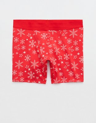 Alpha Industries cotton boxer shorts red color