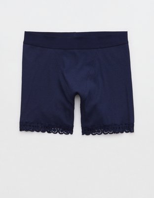 Superchill Cotton Cozy Lace Boyshort Underwear