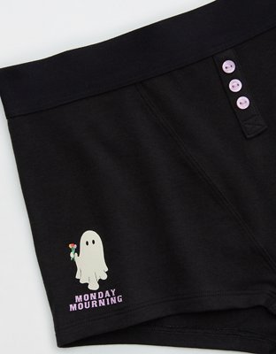 Superchill Cotton Elastic Halloween Boyshort Underwear