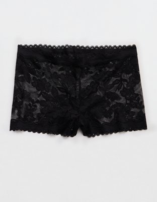 Show Off Feeling Femme Lace Boyshort Underwear 