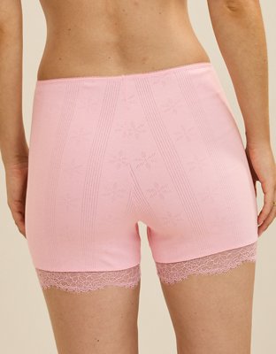 Superchill Pointelle High Waisted Boyshort Underwear