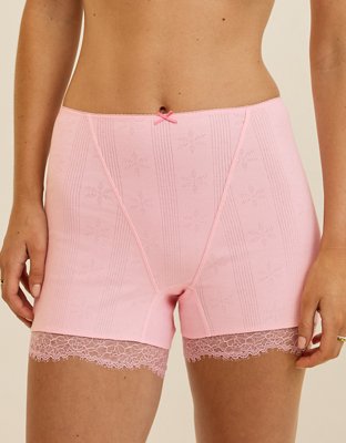 Superchill Pointelle High Waisted Boyshort Underwear