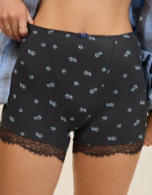 Superchill Pointelle High Waisted Boyshort Underwear