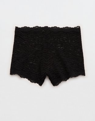 Superchill Cotton Zerba Lace High Rise Boyshort Underwear