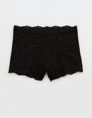 Show Off Zebra Lace High Rise Boyshort Underwear | Aerie