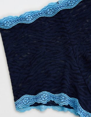 Superchill Cotton Zerba Lace High Rise Boyshort Underwear