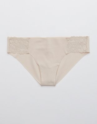Aerie Leopard No Show Cheeky Underwear