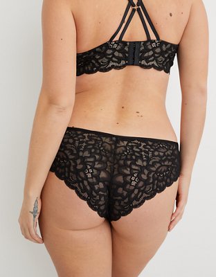 Aerie New Blooms Lace No Show Cheeky Underwear