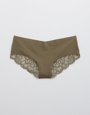 Aerie New Blooms Lace No Show Cheeky Underwear