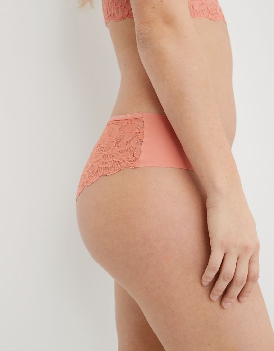 Aerie New Blooms Lace No Show Cheeky Underwear
