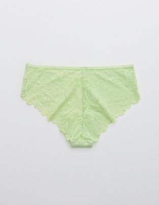 Aerie No Show Holiday Best Lace Cheeky Underwear