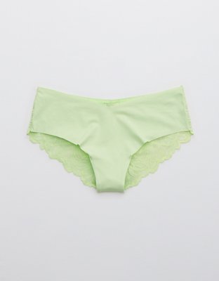 Aerie No Show Holiday Best Lace Cheeky Underwear