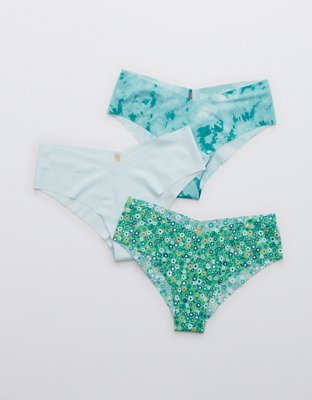 Aerie No Show Cheeky Underwear 3Pack