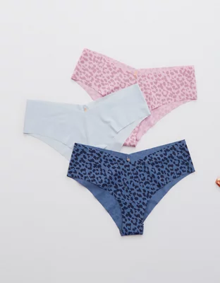 Aerie No Show Cheeky Underwear 3Pack