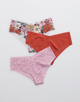 Aerie No Show Cheeky Underwear 3Pack