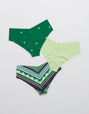 Aerie No Show Cheeky Underwear 3-Pack