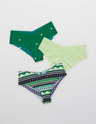 Aerie No Show Cheeky Underwear 3-Pack