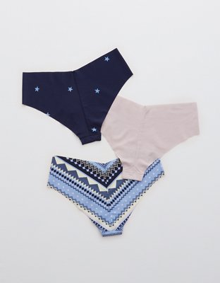 Aerie No Show Cheeky Underwear 3Pack