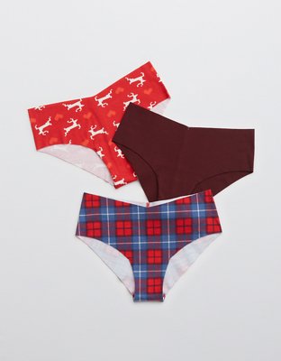 Aerie No Show Cotton Cheeky Underwear 3-Pack