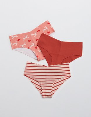 Aerie No Show Cotton Cheeky Underwear 3-Pack