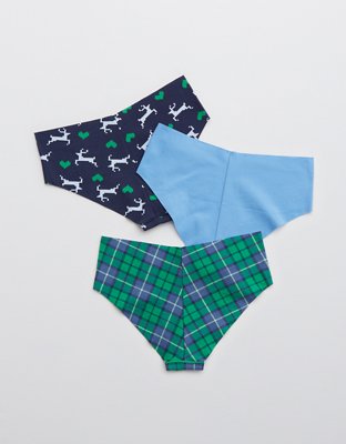 Aerie No Show Cotton Cheeky Underwear 3-Pack