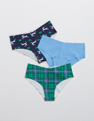 Aerie No Show Cotton Cheeky Underwear 3-Pack