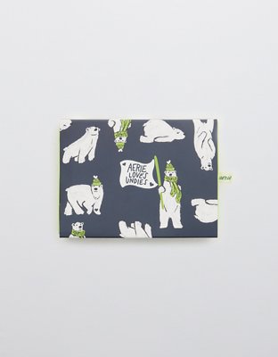 Aerie No Show Holiday Cheeky Underwear 5-Pack