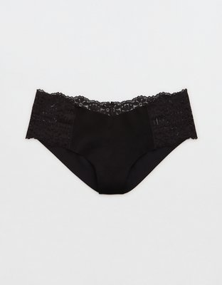 Buy Lace-Trim Cheeky Panty M, Women's Clothing