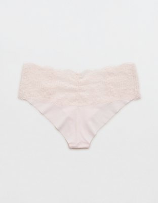Aerie No Show Fa La Lace Cheeky Underwear