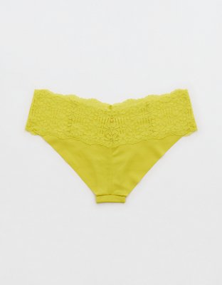Aerie No Show Fa La Lace Cheeky Underwear