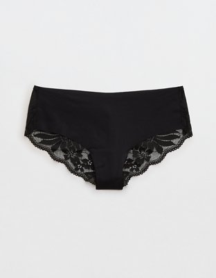 Aerie Hibiscus Lace Thong Underwear