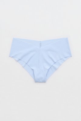 Aerie Smoothez No Show Xtra High Rise Thong Underwear In Sands