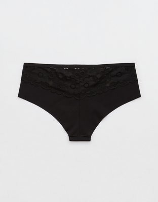 SMOOTHEZ No Show Lace Cheeky Underwear