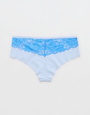 SMOOTHEZ No Show Lace Cheeky Underwear