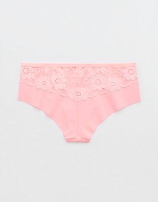 SMOOTHEZ No Show Lace Cheeky Underwear