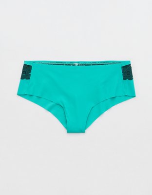 SMOOTHEZ No Show Lace Cheeky Underwear