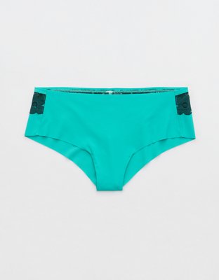 SMOOTHEZ No Show Lace Cheeky Underwear