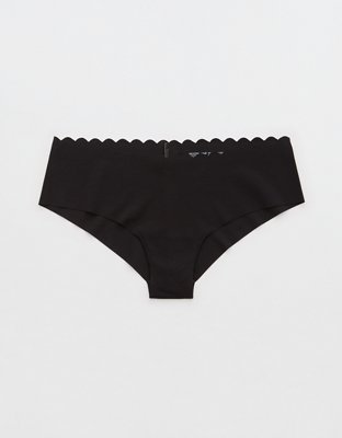 SMOOTHEZ No Show Scallop Cheeky Underwear